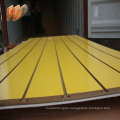 15mm melamine slatwall mdf board for display